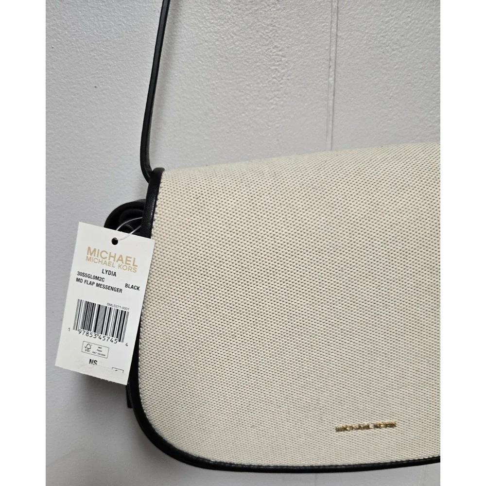 Michael Michael Kros Lydia Md Flap Messenger Bag New